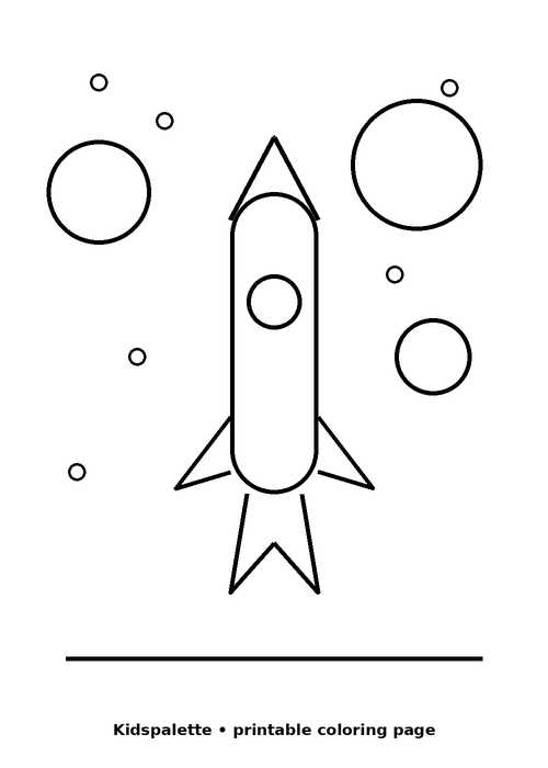 Little rocket and planets