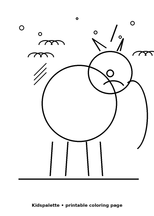 Moonlight unicorn and clouds